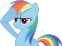 Rainbow Dash salut.svg