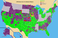 Results of the Democratic Presidential Primaries 2008, county level