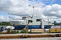 HMCS William Hall (AOPV 433) under construction in Halifax, Canada