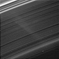Contrast-enhanced image of faint ripples in outer D Ring