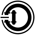 Emblem of Kozaki, Chiba (black).svg