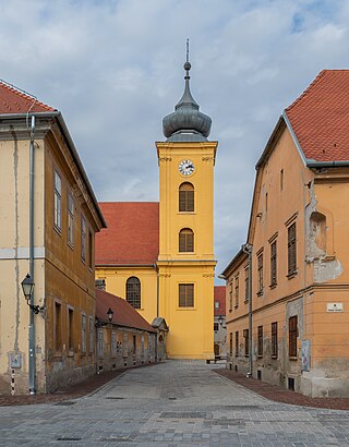 Saint Michael church in Osijek, Osijek-Baranja County, Croatia