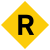 R Express, yellow