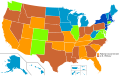 Map of US lethal injection usage.svg