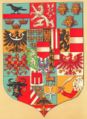 English: Austrian Countries, shield (with blazon)