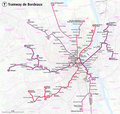 actual tramway network