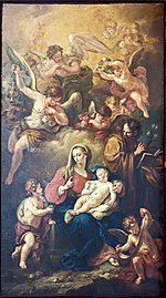 La sainte famille par Giambattista Mengardi