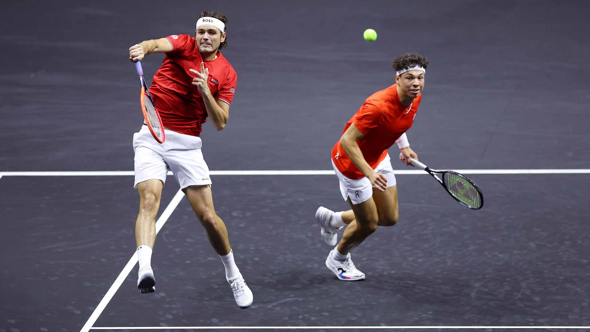 Scores level at Laver Cup after Fritz/Shelton down Alcaraz/Zverev in doubles