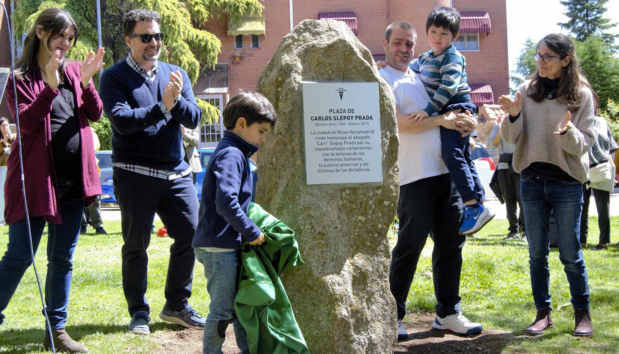 Homenaje Slepoy Rivas