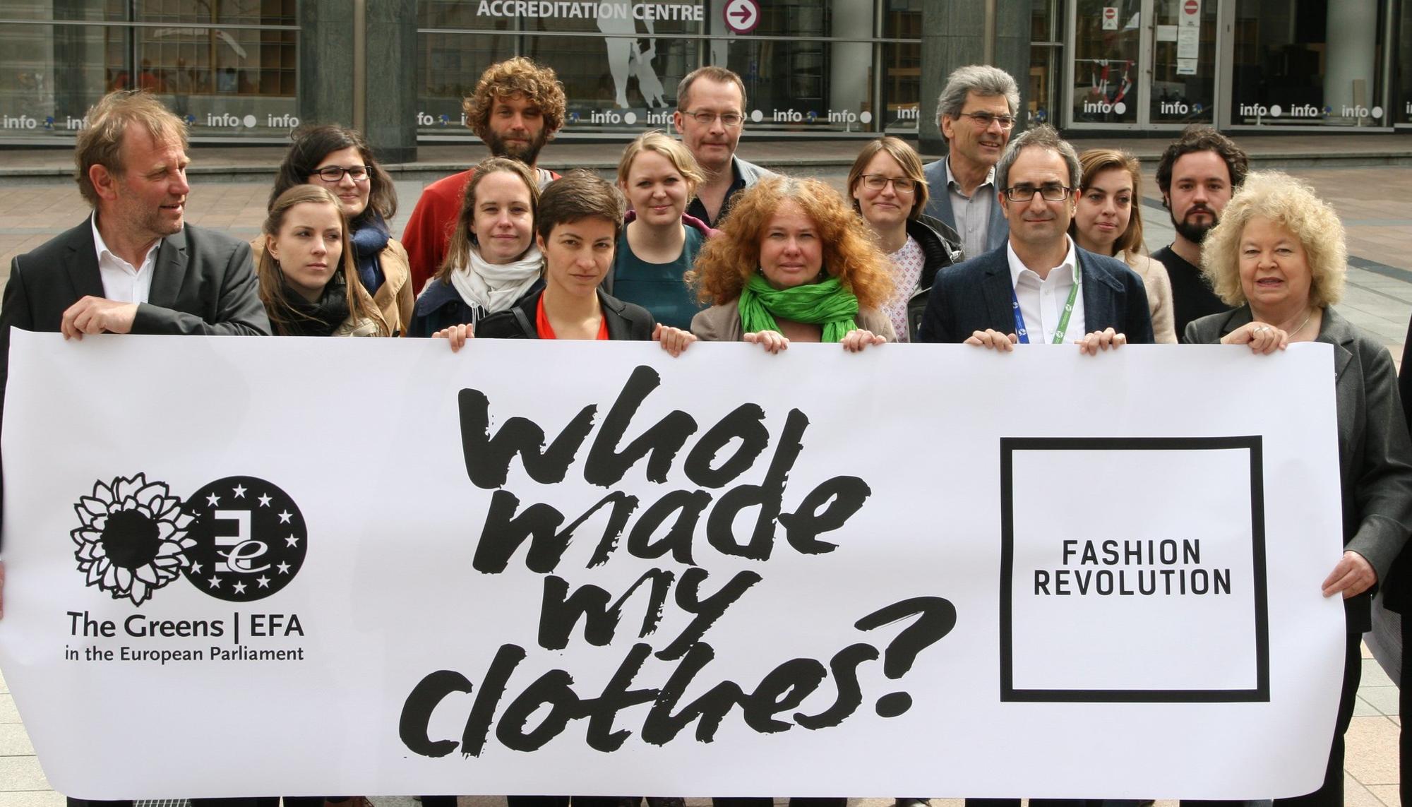 Fashion Revolution en el Parlamento Europeo