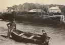 Beatrix Potter photographed by her father Rupert in 1894 on the Roseland Peninsula