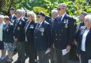 Veterans gathered at the War Memorial in Kimberly  Park this morning to remember those who fell on D-Day 80 years ago today