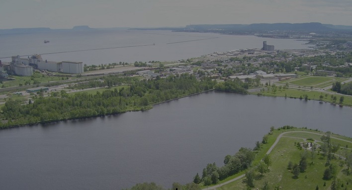 View of Thunder Bay Harbour