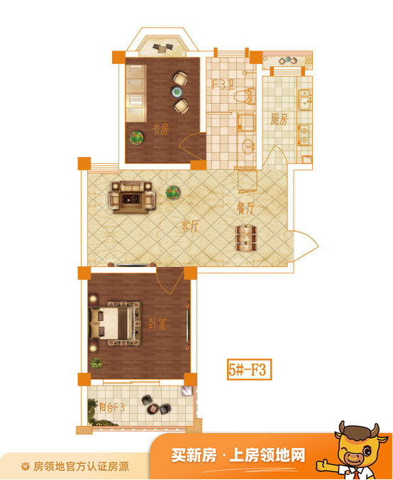 学苑商贸城户型图2室2厅1卫