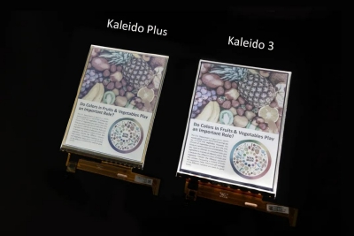 E Ink发布新一代Kaleido 3彩色印刷电子纸：16灰阶/4096��?