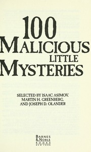 Cover of edition 100maliciouslitt00asim