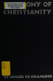 Cover of edition agonyofchristian0000unam