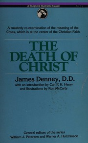 Cover of edition deathofchrist0000denn_m0l2