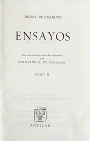 Cover of edition ensayos0002unam