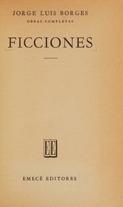 Cover of edition ficciones0000borg