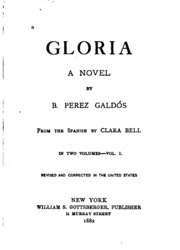 Cover of edition gloriaanovel00bellgoog