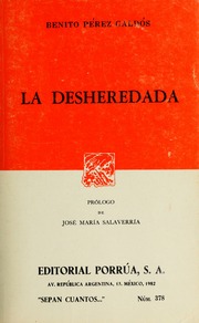 Cover of edition ladesheredada00pr