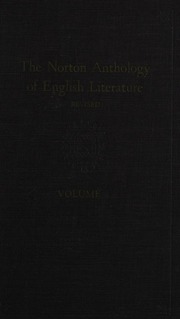 Cover of edition nortonanthologyo0000unse_p9c4