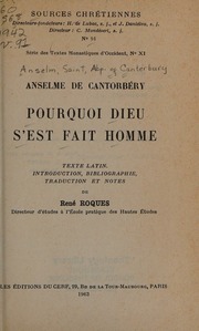 Cover of edition pourquoidieusest0091anse