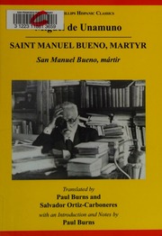 Cover of edition saintmanuelbueno0000unam