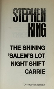 Cover of edition shiningsalemslot00king