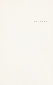 Cover of edition stephenkingstand0000unse