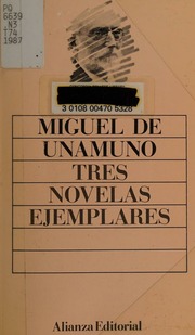 Cover of edition tresnovelasejemp0000unam_e2n4