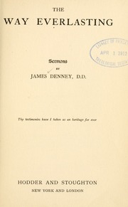 Cover of edition wayeverlastingse00denn