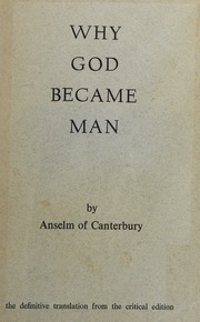 Cover of edition whygodbecamemanv0000anse