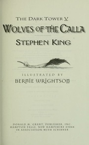 Cover of edition wolvesofcalla00king