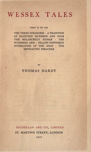 Cover of edition worksofthomashar09harduoft