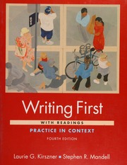 Cover of edition writingfirstprac0000kirs