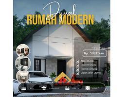 Dijual Rumah Tropis Strategis 2KT 1KM SHM Dekat Ringroad Blok O, Kampus STTA, Gedong Kuning KPR - Jogja