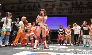 2016-01-04東京女子プロレス後楽園_エンディング