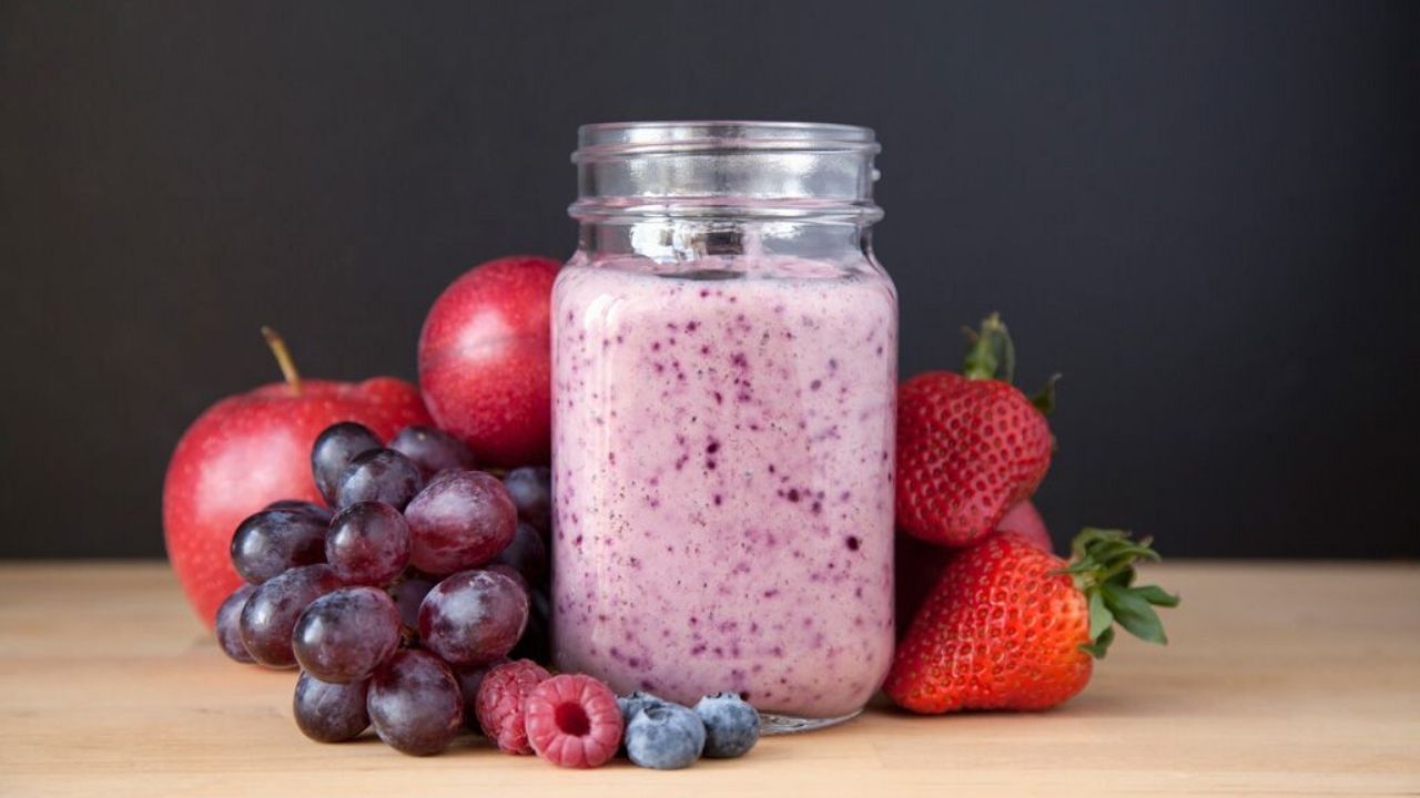 Strawberry Grape Smoothie