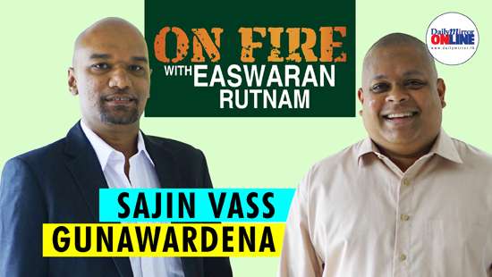 On Fire with Easwaran Rutnam | Sajin Vass Gunawardena