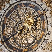 Cathedrale St.Jean in Lyon, France has a 14th-century astronomical clock that shows religious feast days till the year 2019; Perpetual Calendar