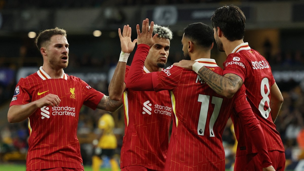 Liverpool toma el liderato de la Premier tras vencer a los Wolves (Reuters)