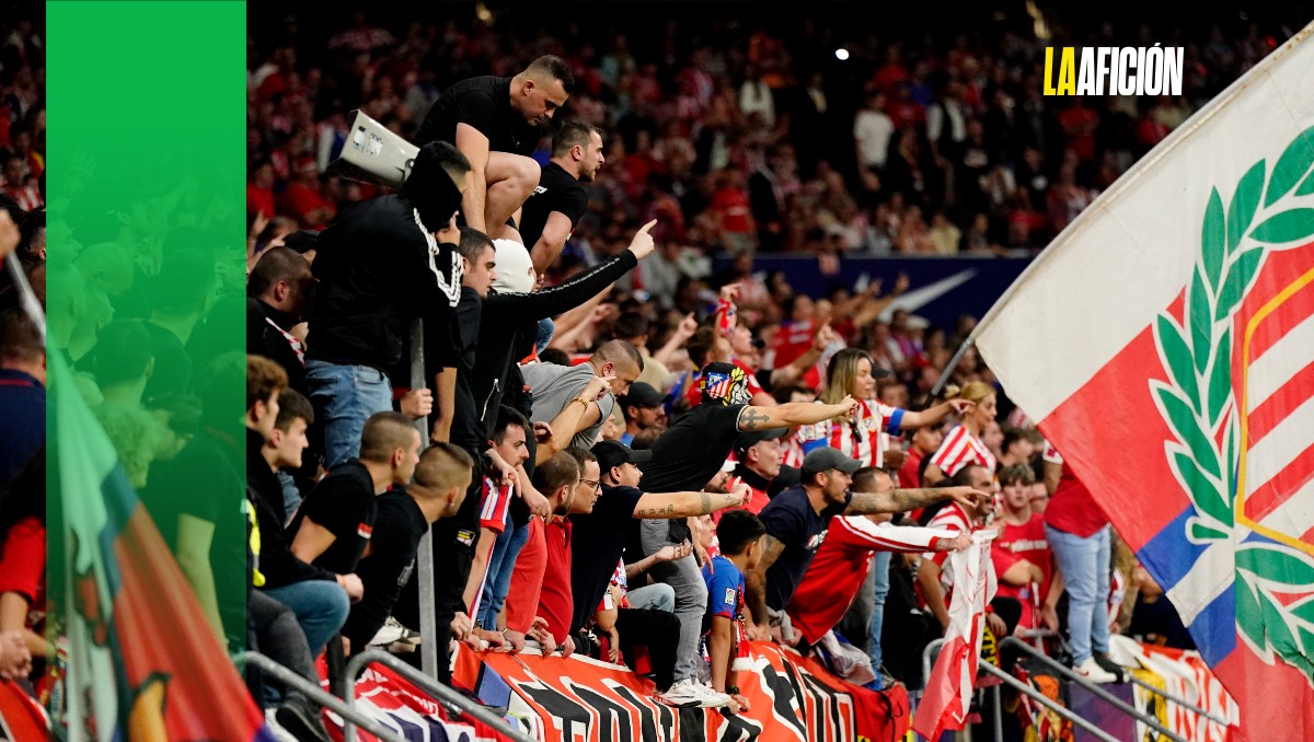 Detiene el derbi entre Atlético de Madrid y Real Madrid por lanzamientos a Courtois desde las gradas (Reuters)