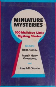 Cover of: Miniature mysteries: 100 malicious little mystery stories