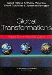 Cover of: Global Transformations: Politics, Economics & Culture