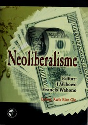 Cover of: Neoliberalisme