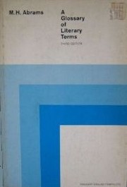 Cover of: A glossary of literary terms