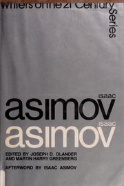 Cover of: Isaac Asimov