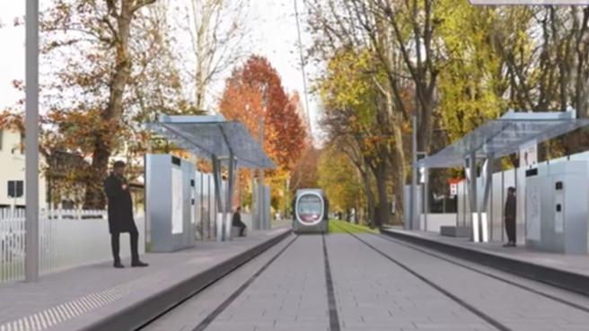 Il tracciato tranviario da Piazza della Libertà all’area della stazione ferroviaria di Rovezzano ha una estensione di 6.1 Km con  15 fermate previste. Alla fermata del Capolinea Rovezzano è previsto un parcheggio scambiatore.